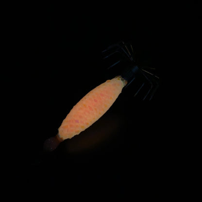 Super Glow Weighted Jig w/ Spider Hook 1/2 oz