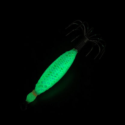 Super Glow Weighted Jig w/ Umbrella Hook 5/8 oz
