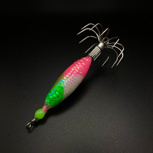 Super Glow Weighted Jig w/ Umbrella Hook 5/8 oz